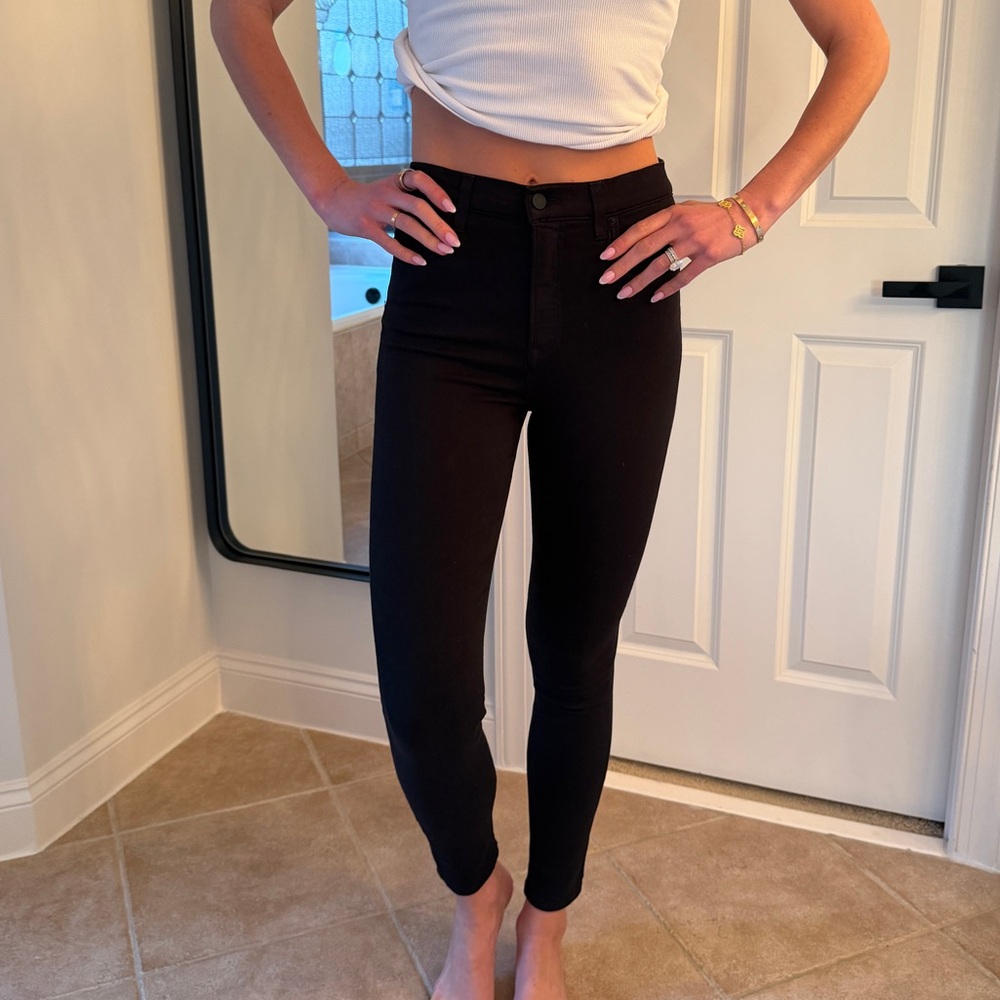 GRLFRND Kennedy black skinny jeans